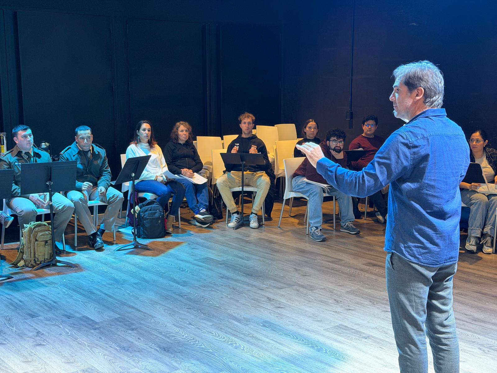 El español Ignacio García Vidal, brindó un Taller de Dirección Orquestal y Coral de gran jerarquía